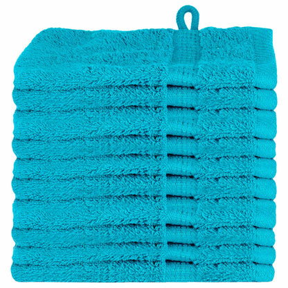 Washcloths SOLUND Turquoise Cotton