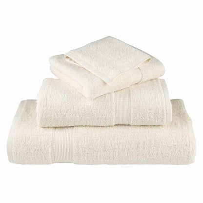 Washcloths SOLUND Cream Cotton