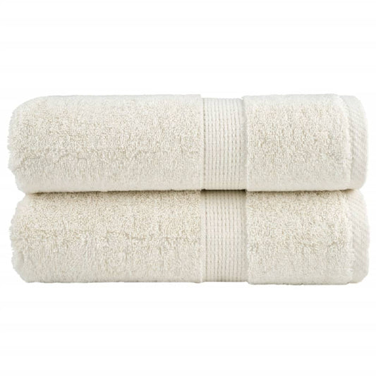 Premium Wash Towels SOLUND 2 pcs Cream 30x30 cm 600 gsm