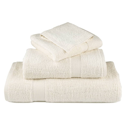 Premium Hand Towels SOLUND 2 pcs Cream 50x100 cm 600 gsm