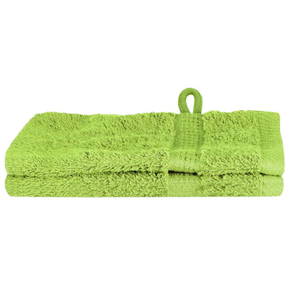 Washcloths SOLUND Apple green Cotton