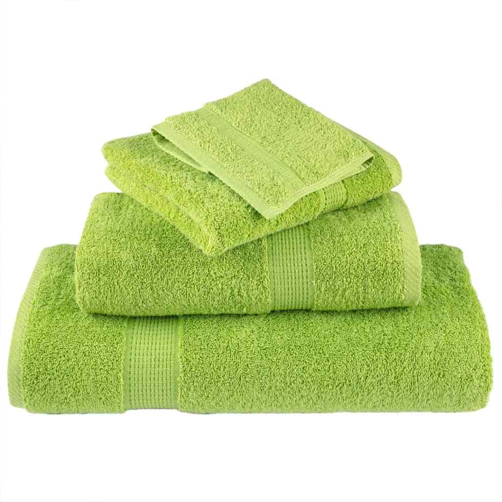 Washcloths SOLUND Apple green Cotton