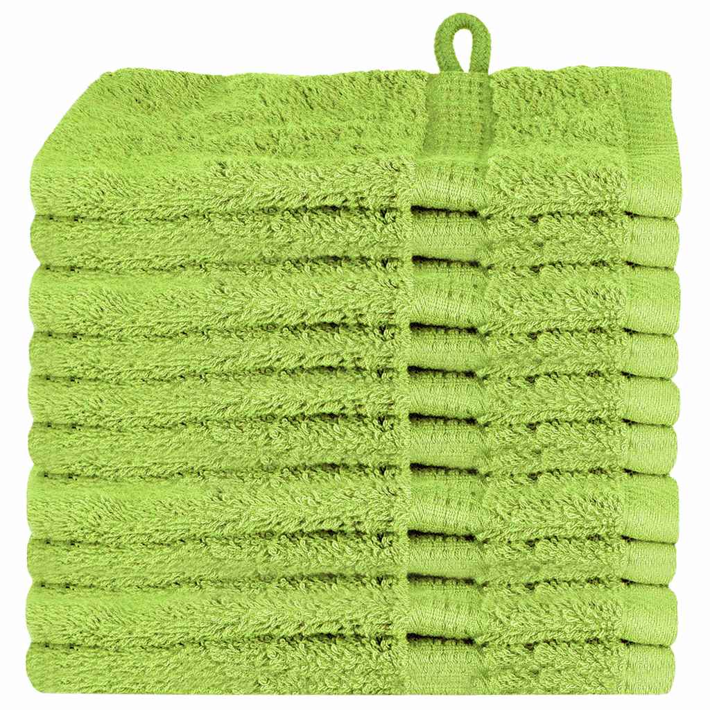 Washcloths SOLUND Apple green Cotton