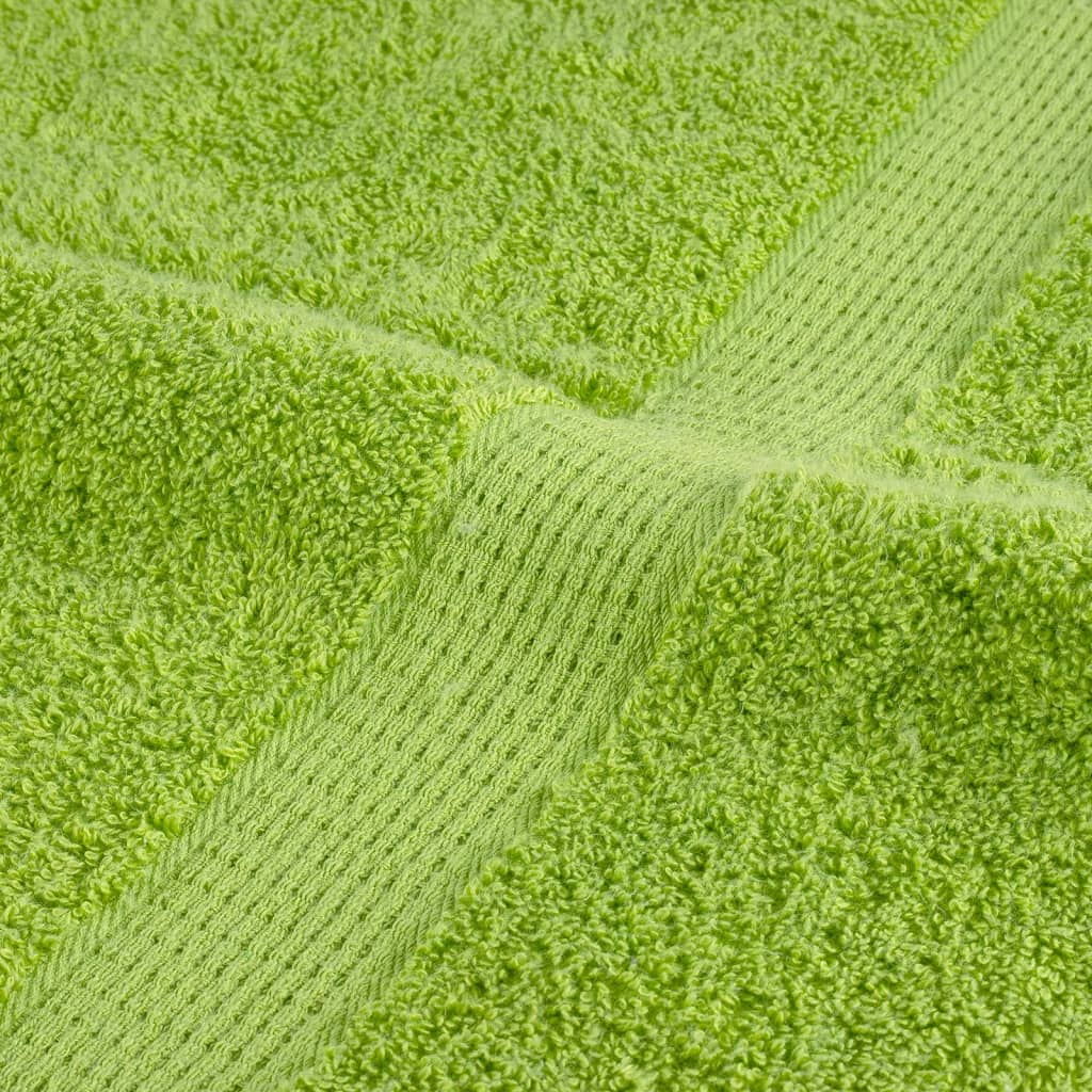 Premium Wash Towels SOLUND 2 pcs Apple Green 30x30 cm 600 gsm