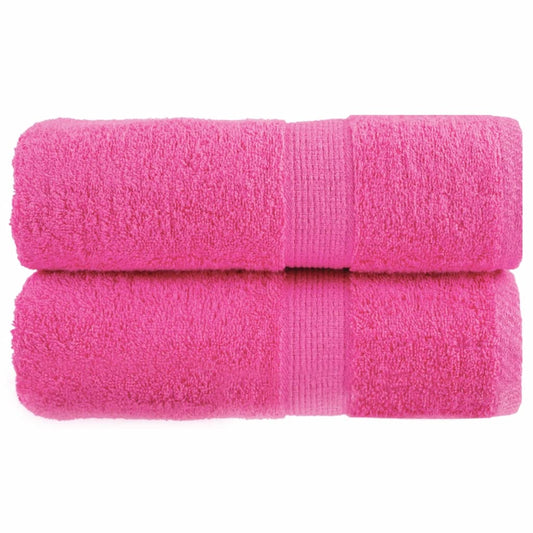 Premium Wash Towels SOLUND 2 pcs Pink 30x30 cm 600 gsm