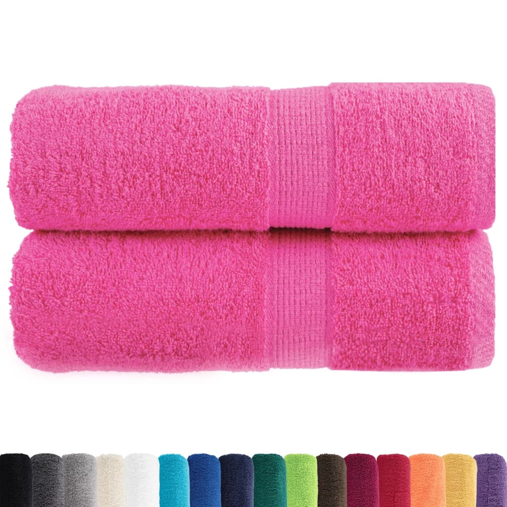 Premium Wash Towels SOLUND 2 pcs Pink 30x30 cm 600 gsm