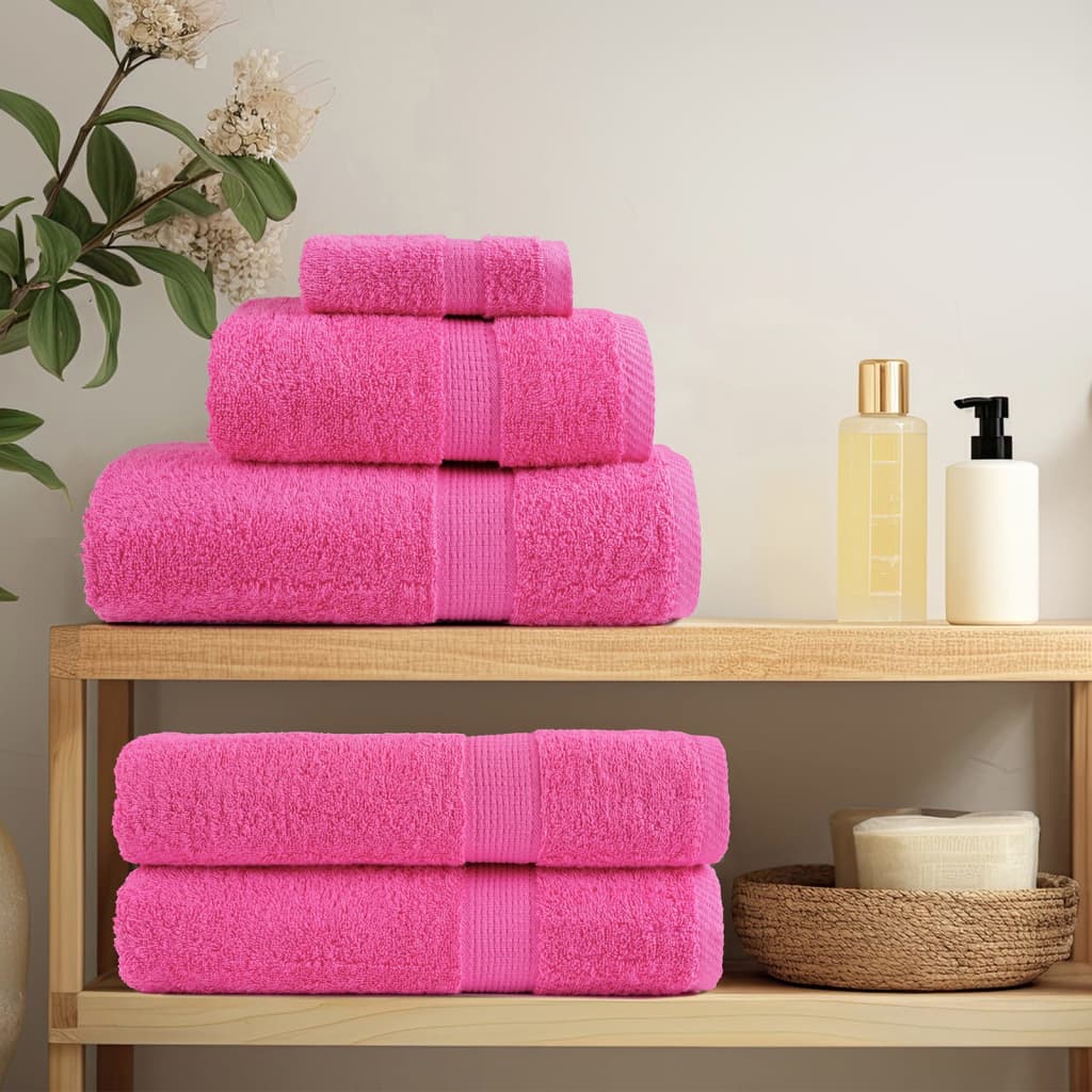 Premium Wash Towels SOLUND 2 pcs Pink 30x30 cm 600 gsm
