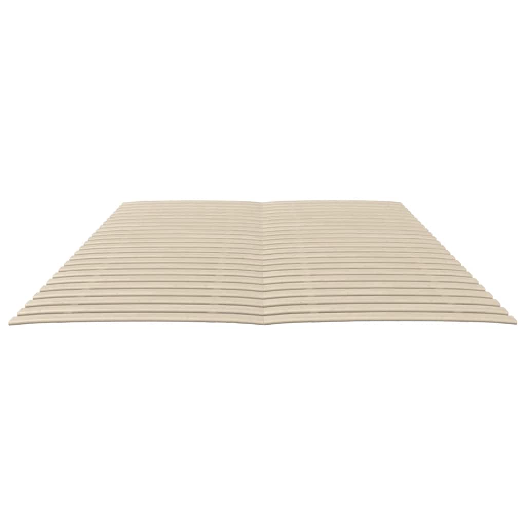 Bed Slats Replacements with 48 Slats 2 pcs 80x200 cm