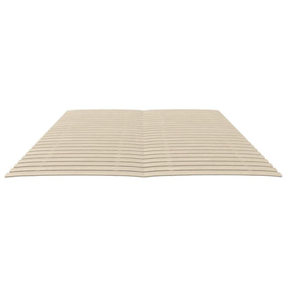 Bed Slats Replacements with 48 Slats 2 pcs 80x200 cm