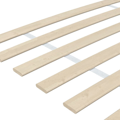 Bed Slats Replacements with 48 Slats 2 pcs 80x200 cm