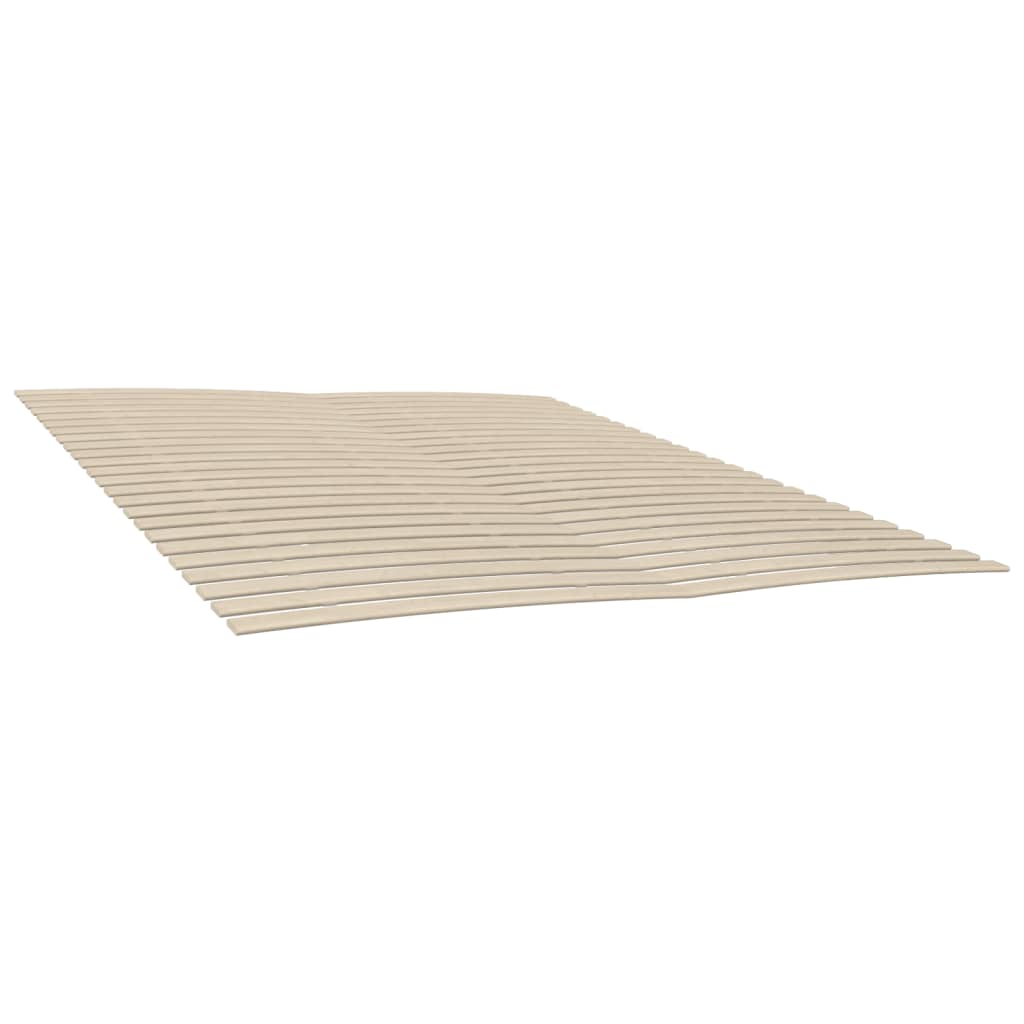 Bed Slats Replacements with 48 Slats 2 pcs 100x200 cm