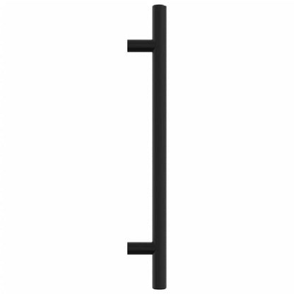 Cabinet Handles 20 pcs Black 160 mm Stainless Steel