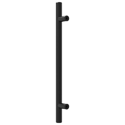 Cabinet Handles 20 pcs Black 160 mm Stainless Steel