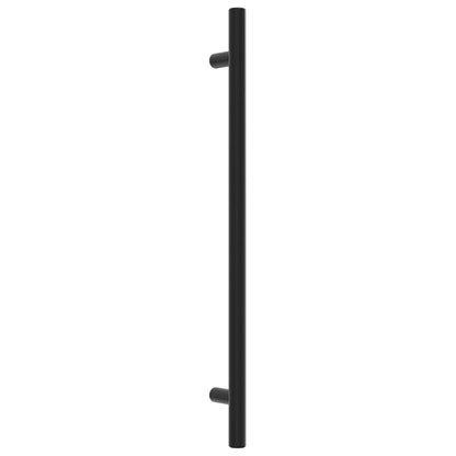 Cabinet Handles 20 pcs Black 224 mm Stainless Steel
