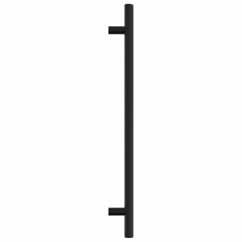 Cabinet Handles 20 pcs Black 224 mm Stainless Steel