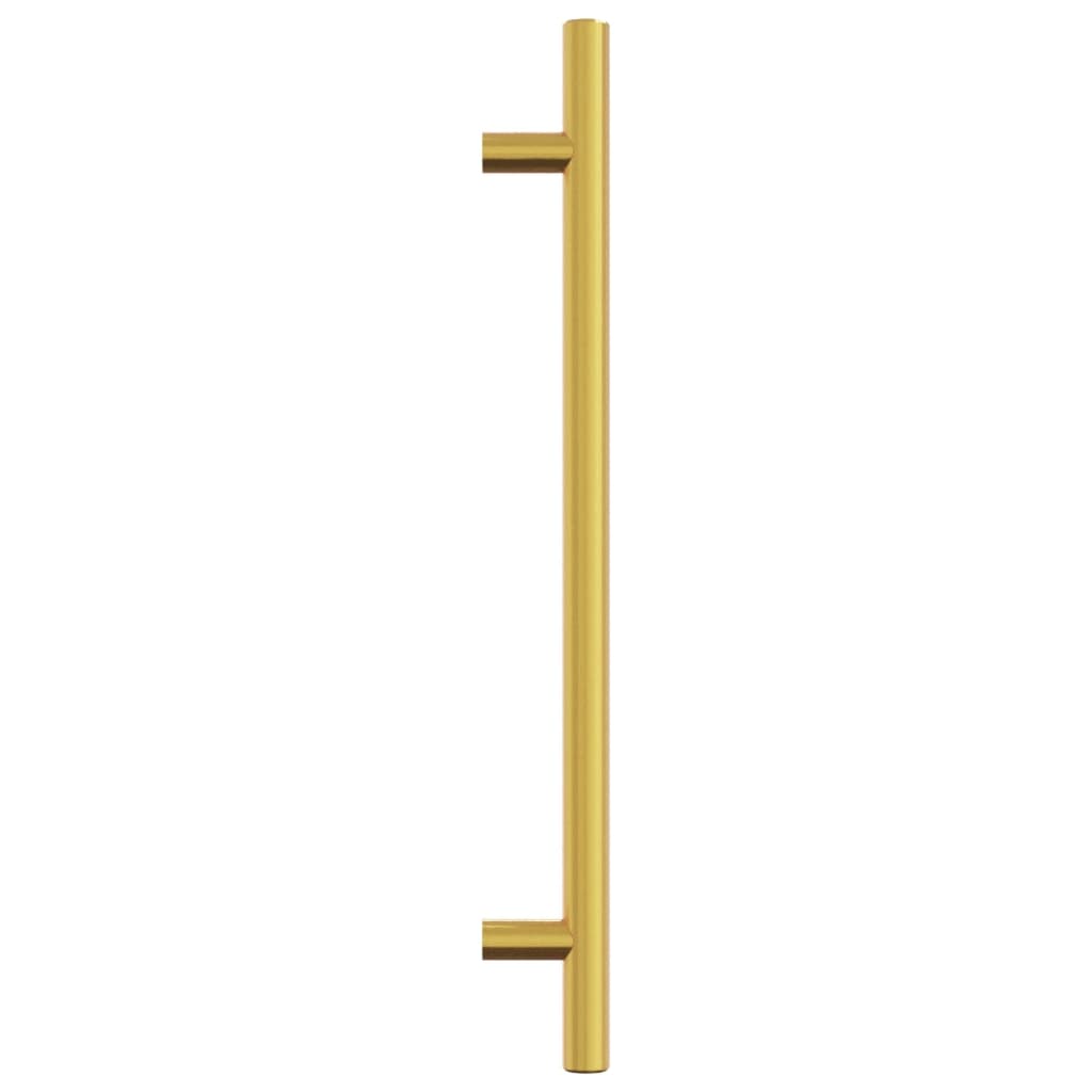 Cabinet Handles 10 pcs Gold 192 mm Stainless Steel