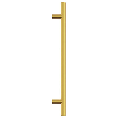 Cabinet Handles 10 pcs Gold 192 mm Stainless Steel