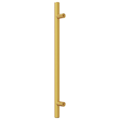 Cabinet Handles 10 pcs Gold 192 mm Stainless Steel