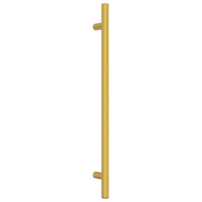 Cabinet Handles 10 pcs Gold 224 mm Stainless Steel