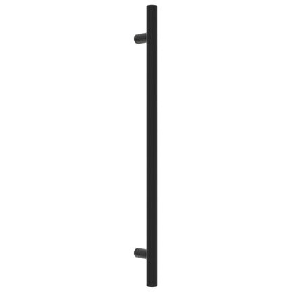 Cabinet Handles 10 pcs Black 224 mm Stainless Steel