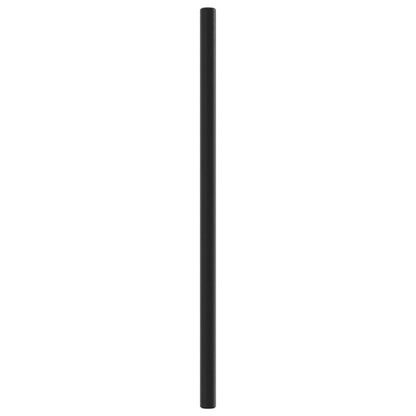 Cabinet Handles 10 pcs Black 224 mm Stainless Steel