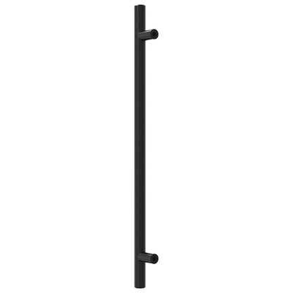 Cabinet Handles 10 pcs Black 224 mm Stainless Steel