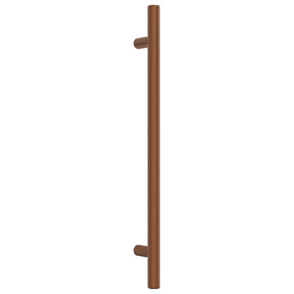 Cabinet Handles 10 pcs Bronze 192 mm Stainless Steel