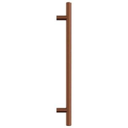 Cabinet Handles 10 pcs Bronze 192 mm Stainless Steel