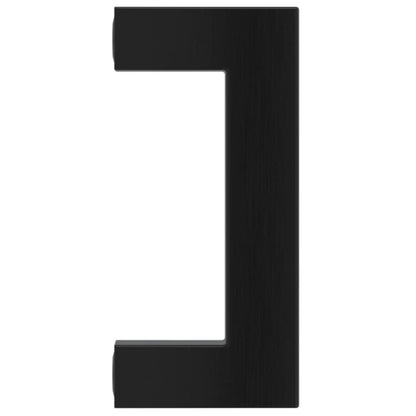 Cabinet Handles 20 pcs Black 64 mm Stainless Steel