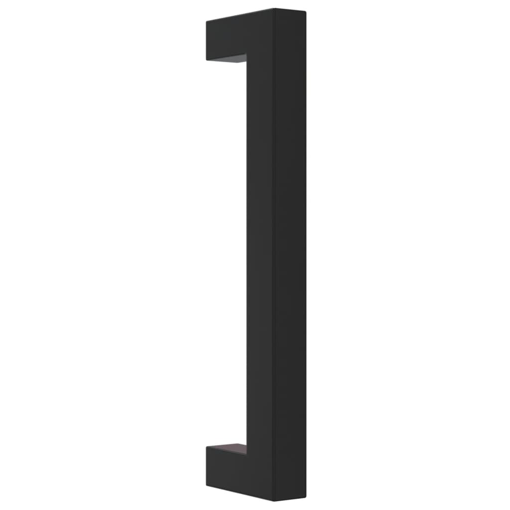 Cabinet Handles 20 pcs Black 128 mm Stainless Steel