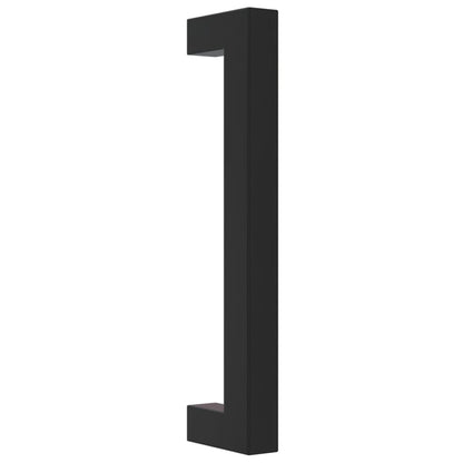 Cabinet Handles 20 pcs Black 128 mm Stainless Steel