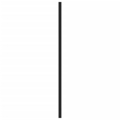 Cabinet Handles 20 pcs Black 480 mm Stainless Steel