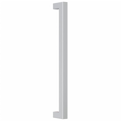 Cabinet Handles 10 pcs Silver 224 mm Stainless Steel