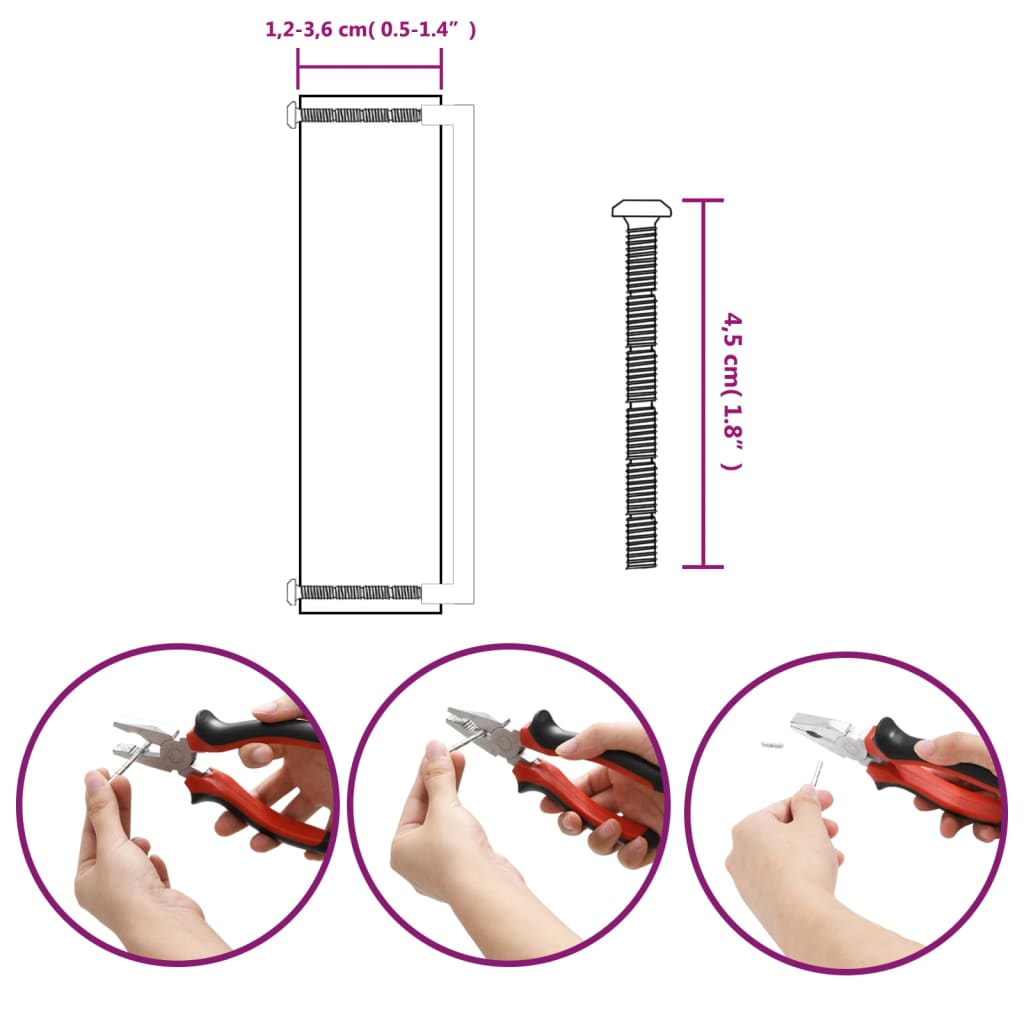 Cabinet Handles 10 pcs Silver 320 mm Stainless Steel