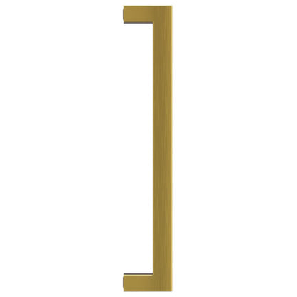 Cabinet Handles 10 pcs Gold 192 mm Stainless Steel