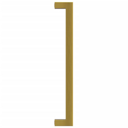 Cabinet Handles 10 pcs Gold 224 mm Stainless Steel