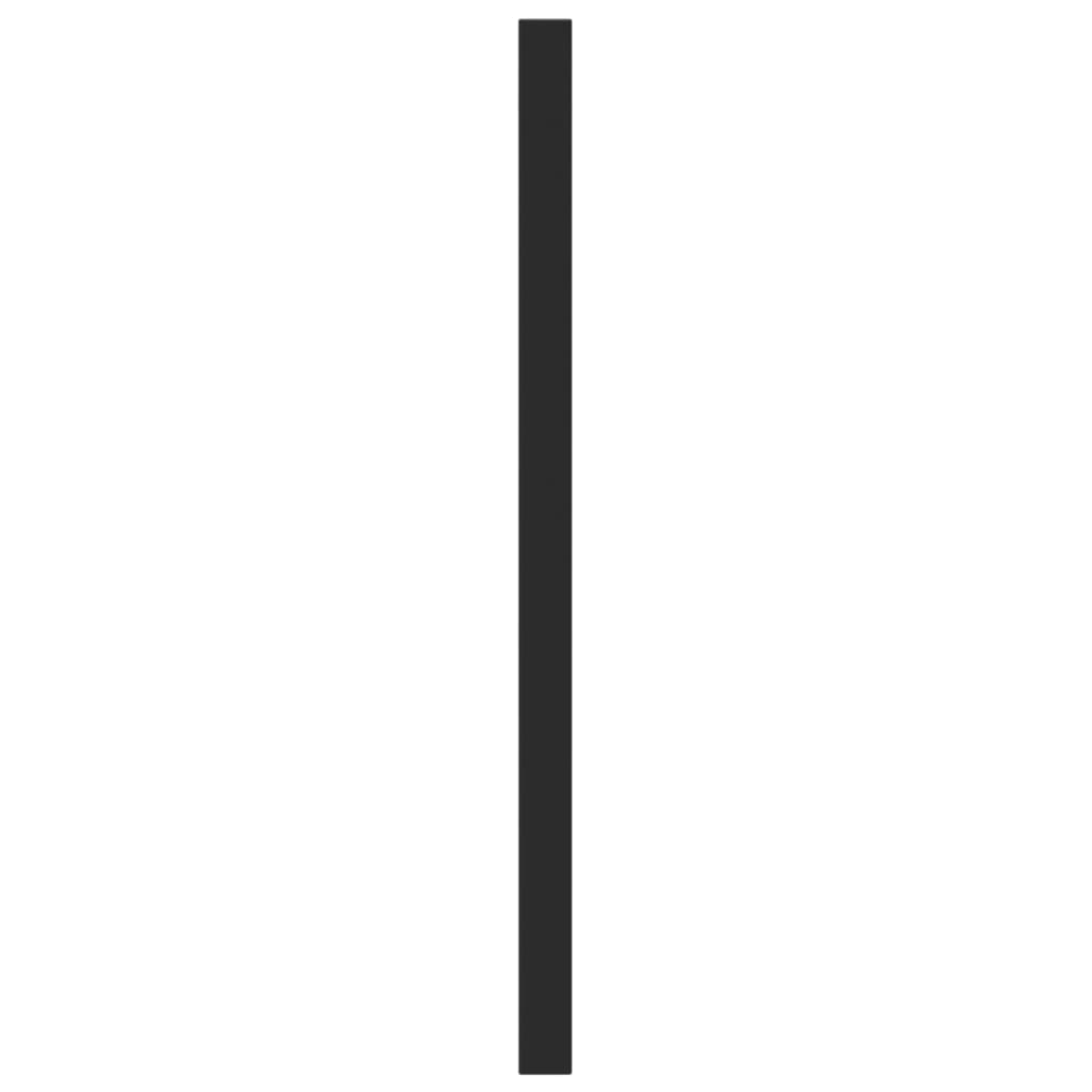 Cabinet Handles 10 pcs Black 224 mm Stainless Steel