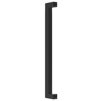 Cabinet Handles 10 pcs Black 224 mm Stainless Steel