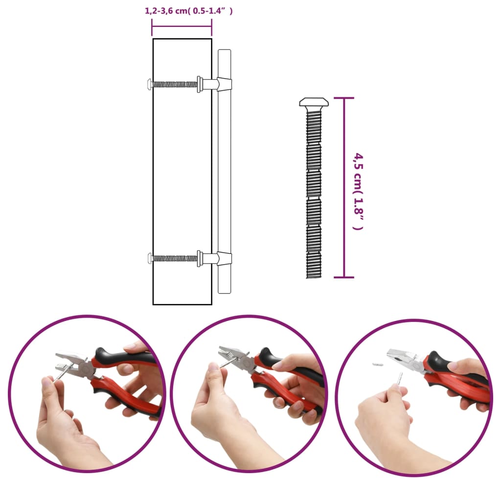 Cabinet Handles 20 pcs Silver 160 mm Stainless Steel