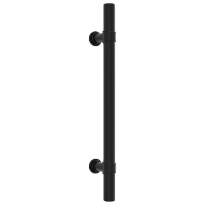 Cabinet Handles 20 pcs Black 128 mm Stainless Steel