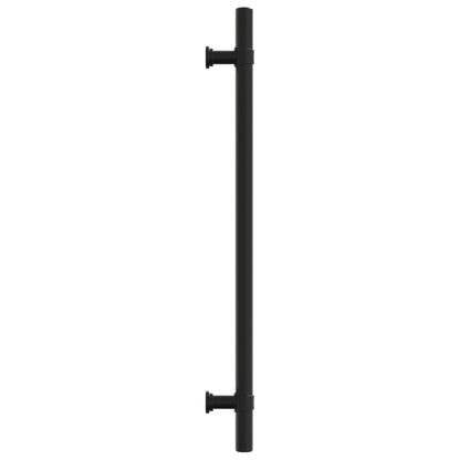 Cabinet Handles 20 pcs Black 224 mm Stainless Steel
