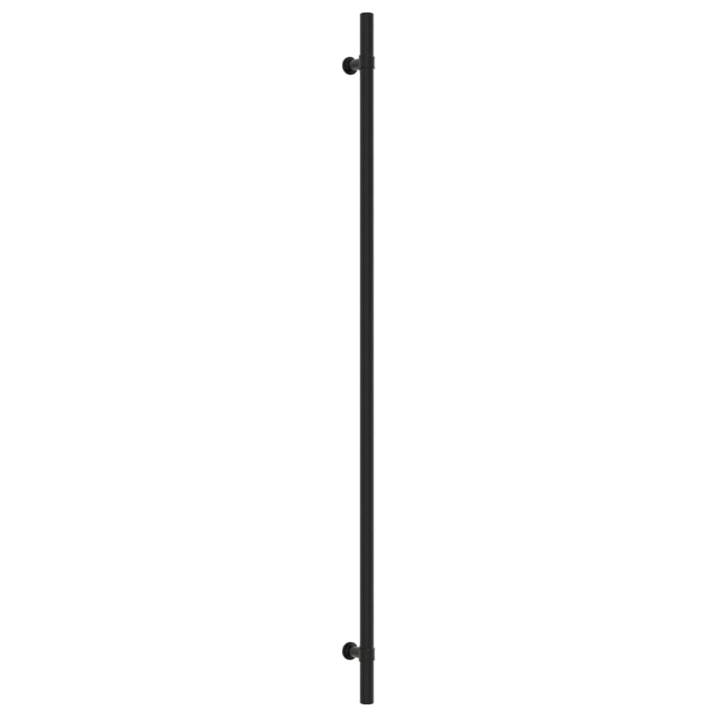 Cabinet Handles 10 pcs Black 480 mm Stainless Steel