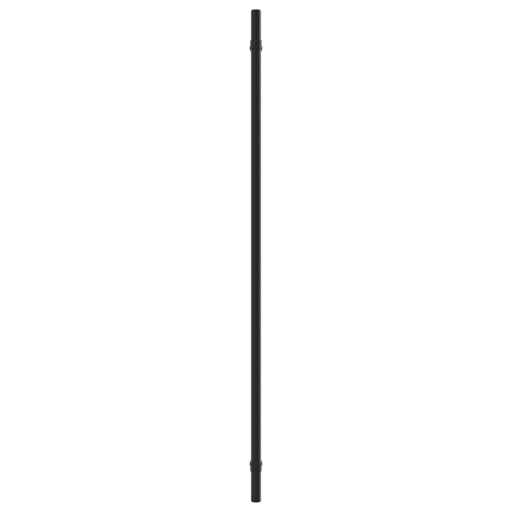Cabinet Handles 10 pcs Black 480 mm Stainless Steel