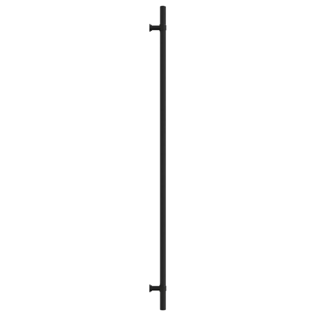 Cabinet Handles 10 pcs Black 480 mm Stainless Steel