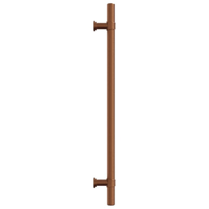 Cabinet Handles 10 pcs Bronze 224 mm Stainless Steel