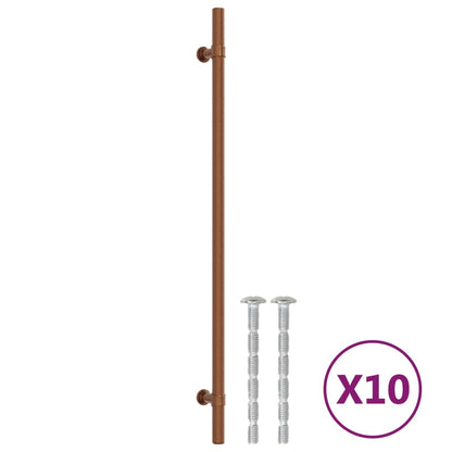 Cabinet Handles 10 pcs Bronze 320 mm Stainless Steel