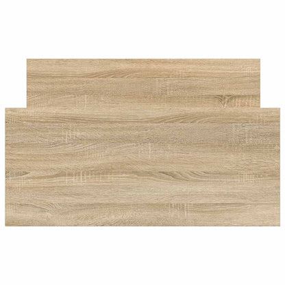 Bed Frame without Mattress Sonoma Oak 90x200 cm Engineered Wood