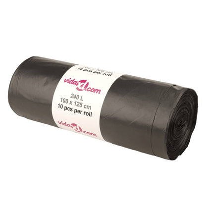 Bin Bags 150 pcs Black 240 L