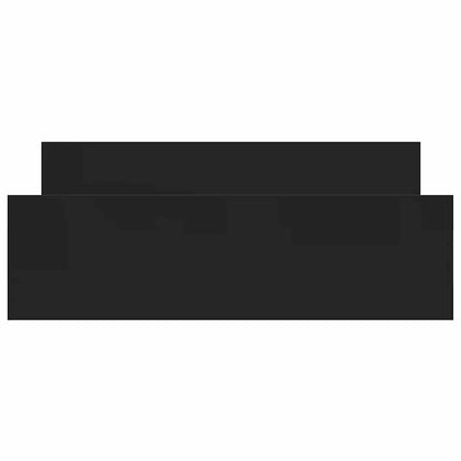 Bed Frame without Mattress Black 120x200 cm