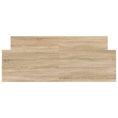 Bed Frame without Mattress Sonoma Oak 120x200 cm